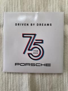 【値下げ】ポルシェ75周年記念ステッカーとミシュランのバッグのサムネイル
