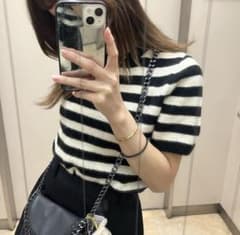 ボーダーサマーニットTシャツのサムネイル
