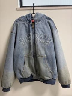 Reflective Arc Hooded Work Jacket "Denimのサムネイル