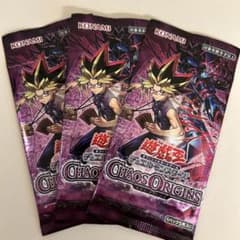 遊戯王OCG CHAOS ORIGINS 未開封パック - メルカリ