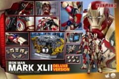 ホットトイズ　クォータースケール　アイアンマン3　マーク42　デラックスverのサムネイル