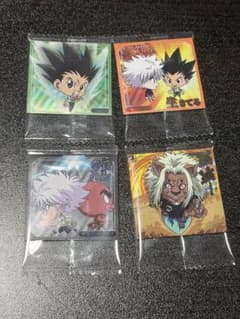 HUNTER×HUNTER ホログラムシール 4枚セットのサムネイル