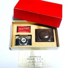 豆カメラ 未使用 ギフトボックス プリンス16-S 昭和レトロ 国産