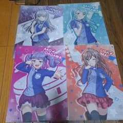 バンドリ! Roselia クリアファイル4枚 セット - メルカリ