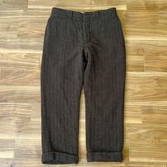 RRL ダブルアールエル ヘリンボーン ウールパンツ 32 イタリア製