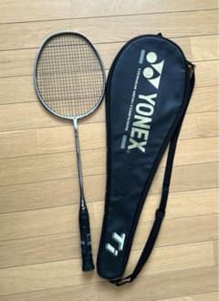 YONEX バドミントンラケット　Ti2チタンメッシュ　ブラック×ホワイトのサムネイル
