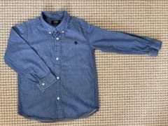 polo 綿100% 長袖シャツ サイズ120のサムネイル