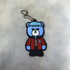 BIGBANG KRUNK 고무 스트랩 TOP blue 키 체인