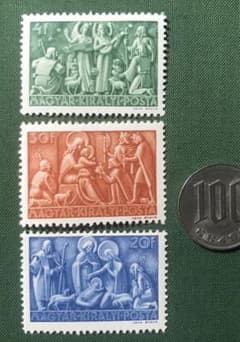 A2957 クリスマス切手 ハンガリー - メルカリ