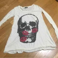グラッドニュース スカルロングTシャツのサムネイル