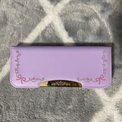 ラベンダーリボン刺繍筆箱のサムネイル