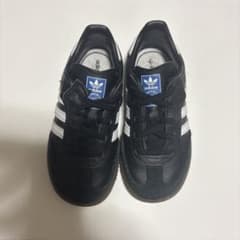 adidas SAMBA キッズスニーカー ブラックのサムネイル