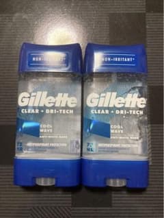 gilletteジレット coolwaveクールウェーブ デオドラント2本セットのサムネイル