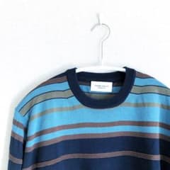 UNITED ARROWS メンズ　ボーダーニットのサムネイル