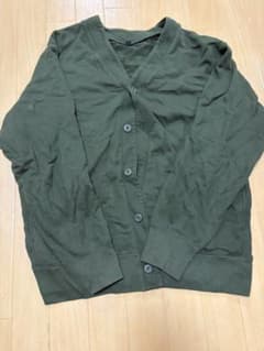 UNIQLO カーディガン グリーン Lサイズのサムネイル