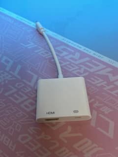 lightning用 iPhoneをテレビに写すHDMI（非純正）のサムネイル
