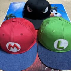 USJマリオ　ルイージ　キラー　キャップセット売りのサムネイル