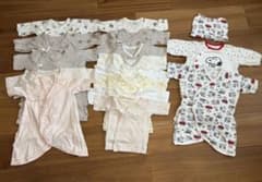 新生児 肌着16点まとめ売り 50〜60 UNIQLO 西松屋 ほぼ未使用有りのサムネイル