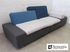 アルモニア■ERNO■3人掛けソファ/3p■モダン■ブルー/グレー/ホワイト■ アルモニア□ERNO□3人掛けソファ/3p□モダン□ブルー/グレー/ホワイト
