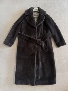 HERNO エコファー マキシロングコート 濃ブラウン 40 上品 - メルカリ