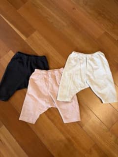 UNIQLO 7分丈レギンス80サイズ　3枚セットのサムネイル