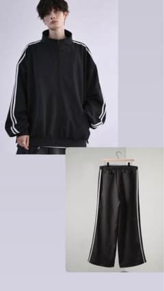 【セットアップ】トラックジャケット&パンツ合計定価13750円　即完人気商品のサムネイル