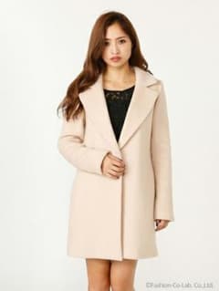 日曜まで限定価格！rienda バーナップWool MIXチェスターコートのサムネイル