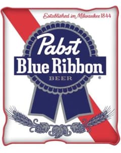 pabst blue ribbon パブスト ブルーリボン ブランケットのサムネイル
