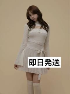 ANDMARY Mimi ribbon mini dress - メルカリ