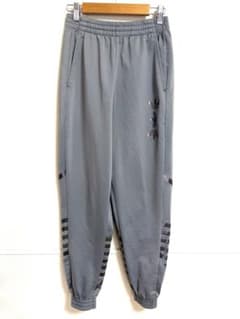 adidas Originalsラージロゴ トラックパンツグレー M メタリックのサムネイル
