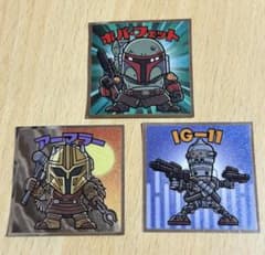 スターウォーズ ビックリマン シール 3枚セットのサムネイル