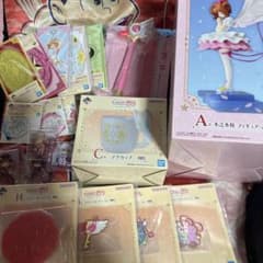 이치 반 쿠지 카드 캡터 사쿠라 A상 B상 C상 세트 + 덤