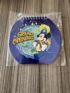 東京ディズニーシー グランドオープン記念 メモ帳