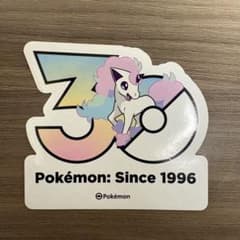 【韓国限定】 ポケモン 30周年記念 ステッカー ガラルポニータのサムネイル
