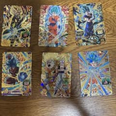 ナ*書様 ドラゴンボールヒーローズ カード 6枚セットのサムネイル