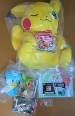 ポケモン 一番くじ クワッス　ハリマロン　ラストワンピカチュウ賞セットのサムネイル