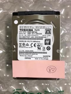 未使用品　HDD 2.5インチ内蔵ハードディスク　500GB　(82)のサムネイル