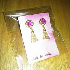 大人気！！★透かしゴールドピアス★handmade...のサムネイル