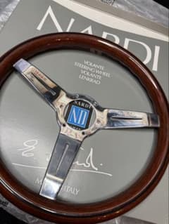 正規品NARDI ウッドステアリング 本体 34 - メルカリ