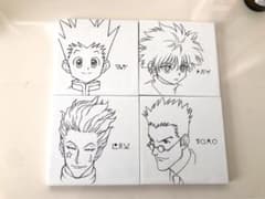 HUNTER × HUNTER 이치 반 쿠지 Departure E 상 캔버스 보드