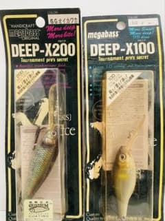 【最終値下】メガバス DEEP-X100/200/200T セット 未使用】メガバス megabass DEEP-X100 200 オールド - メルカリ