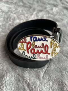 PaulSmith ポールスミス メンズ 黒レザーベルトのサムネイル