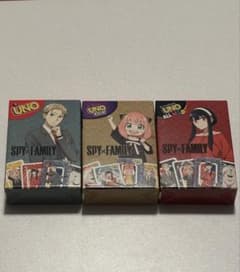 SPY×FAMILY ウノ 3種セットのサムネイル