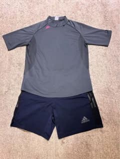 値下げしました！　NIKE adidas ランニングウェア 上下セットのサムネイル