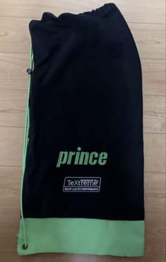 prince 布製ラケットバッグ 黒/緑のサムネイル