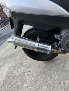 アドレスv125 ヨシムラマフラー トライオーバル - メルカリ