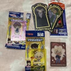 探偵コナン アクスタ 安室透 灰原哀アクリルスタンド ロックフェス　クリアカード