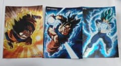 ドラゴンボール 孫悟空　孫悟飯　ベジータ ポストカードセットのサムネイル