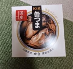 K＆K缶つま 広島産 かき燻製油漬けのサムネイル