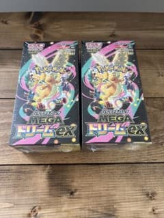 ポケモンカードゲーム メガドリームex 2BOX シュリンク付 未開封